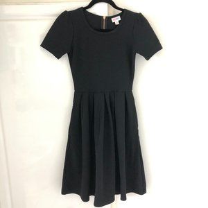‼️SOLD‼️ LuLaRoe Black Amelia Dress